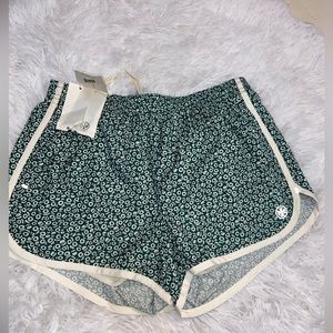 Tory Burch Printed Lightweight Track Shorts